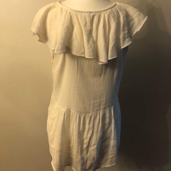 ABOUND White Ruffled Peasant Tank - Picture 4 of 6